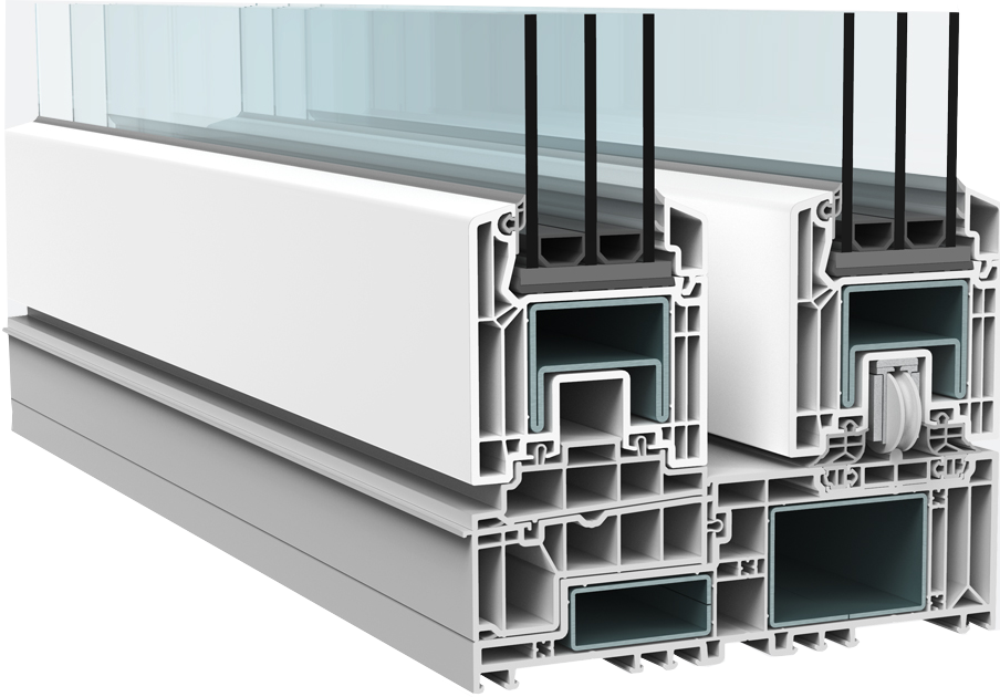 VEKA Motion profile cross-section